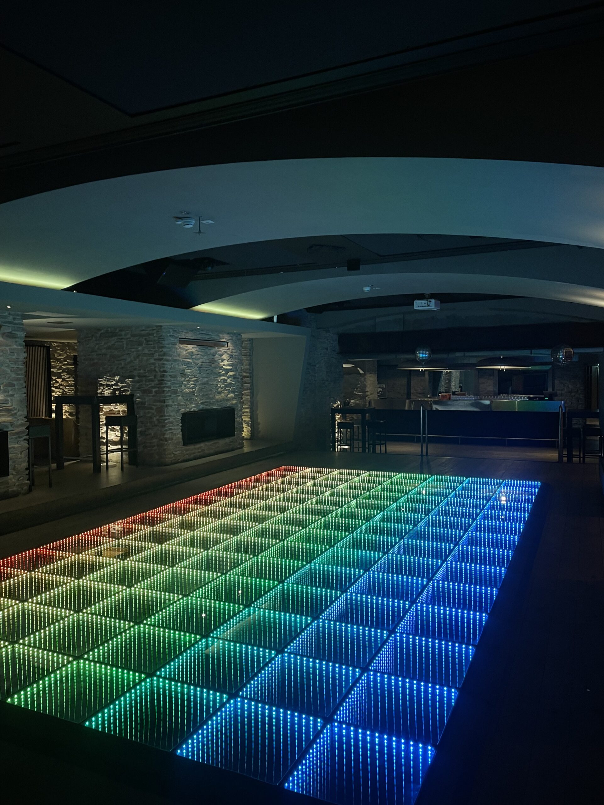 piste de danse LED lumineuse